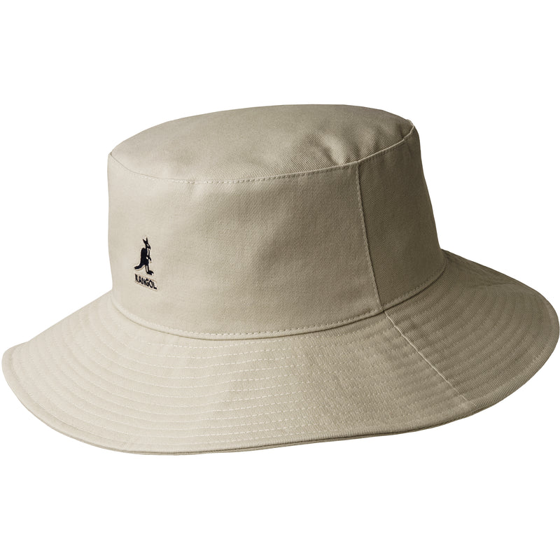 Unisex Fishing Bucket Hat Beige Khaki Colored 100% Cotton