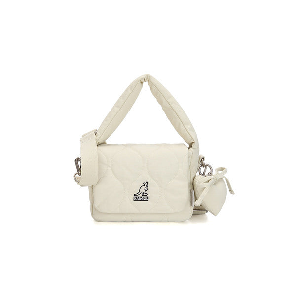 WH QUILT MINI TOTE BAG - IVORY